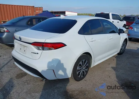 2022 Toyota Corolla Hybrid Le from USA, damaged, VIN JTDEAMDE1N3012938